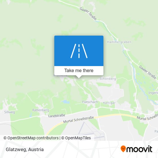 Glatzweg map