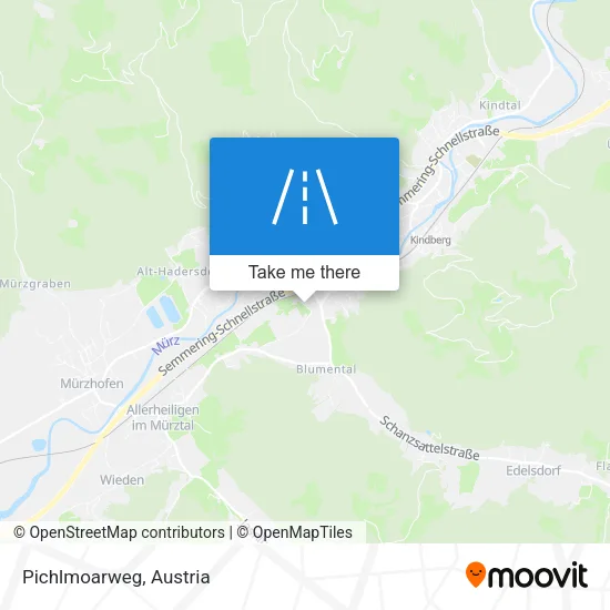 Pichlmoarweg map