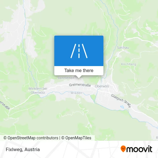 Fixlweg map