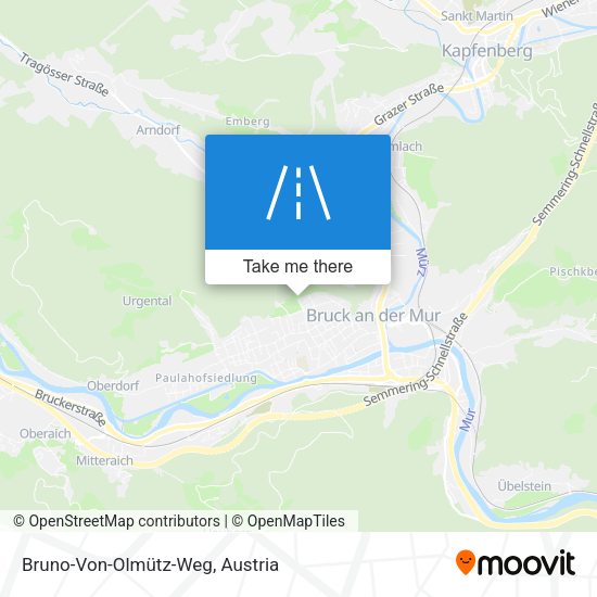 Bruno-Von-Olmütz-Weg map