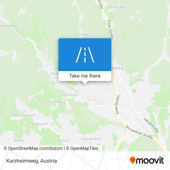 Kurzheimweg map