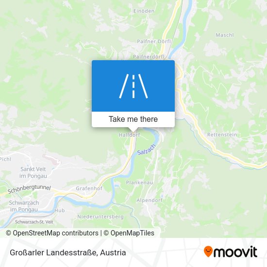 Großarler Landesstraße map
