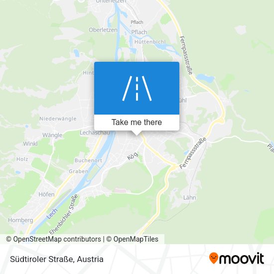 Südtiroler Straße map
