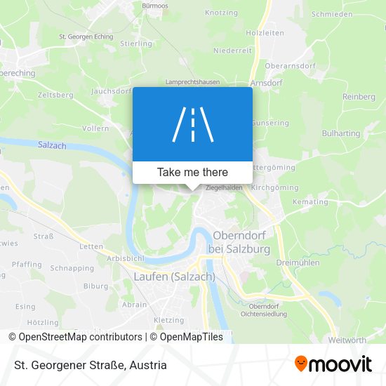 St. Georgener Straße map