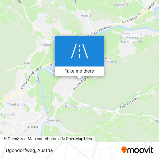 Ugendorfweg map