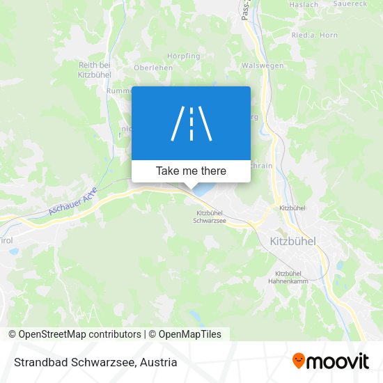 Strandbad Schwarzsee map