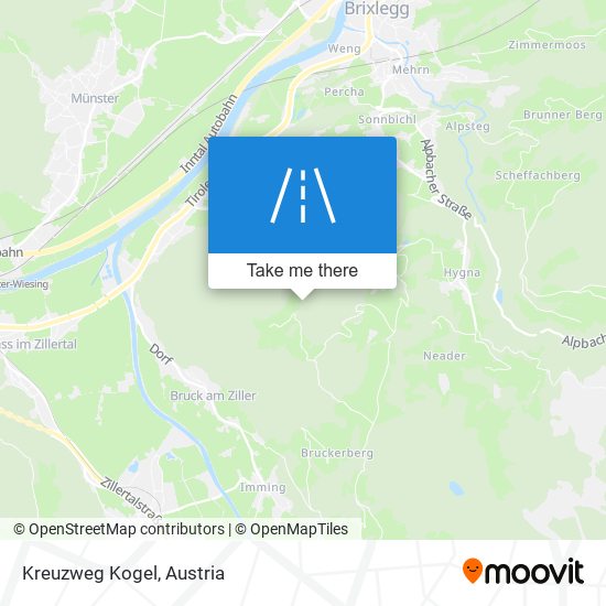 Kreuzweg Kogel map