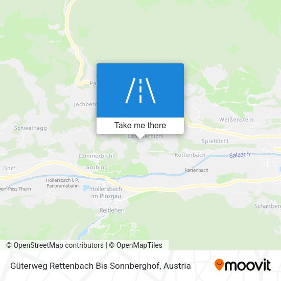 Güterweg Rettenbach Bis Sonnberghof map