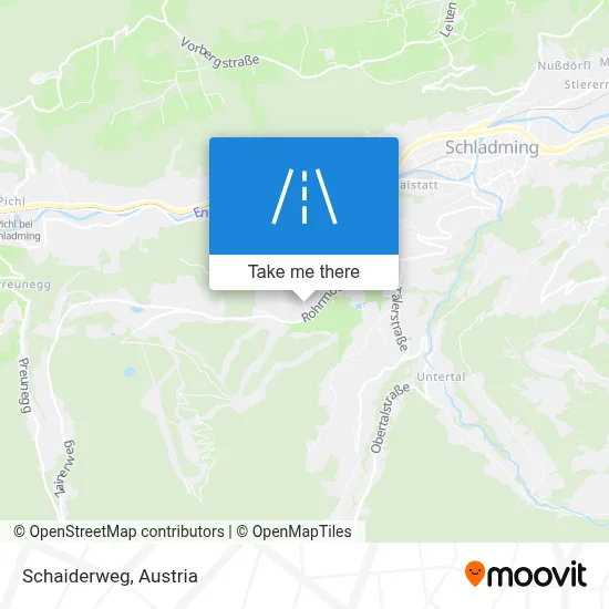 Schaiderweg map