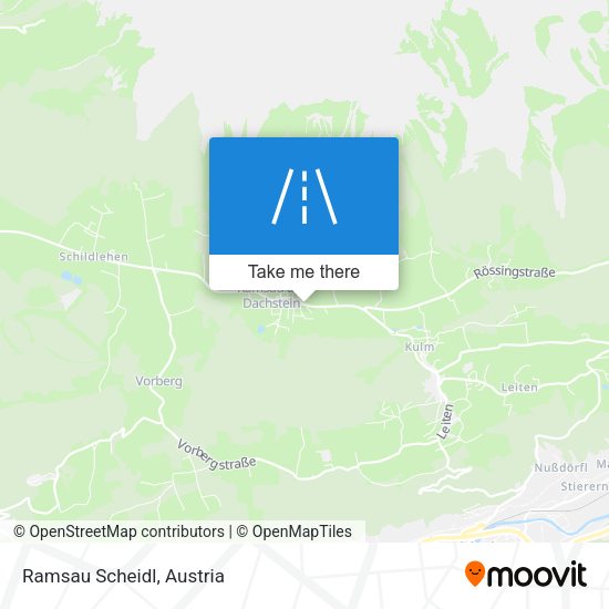 Ramsau Scheidl map