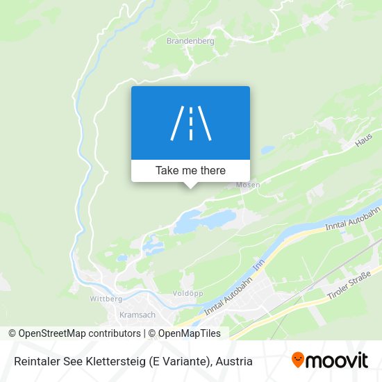Reintaler See Klettersteig (E Variante) map