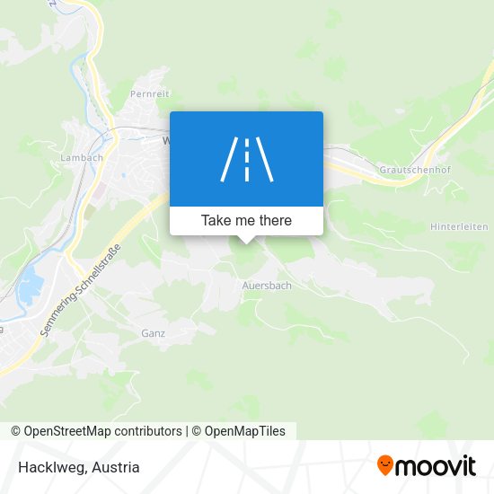 Hacklweg map