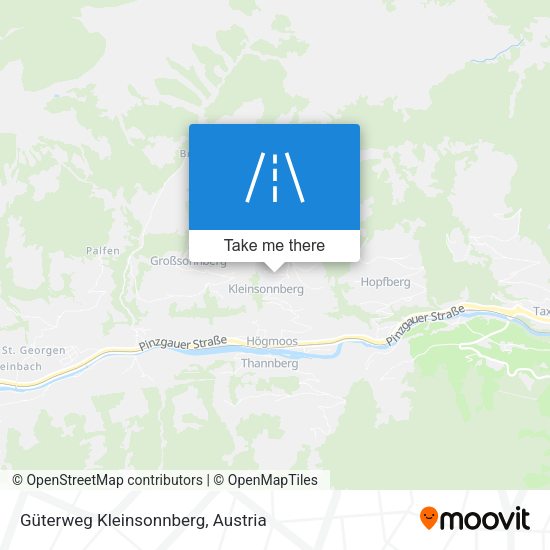 Güterweg Kleinsonnberg map