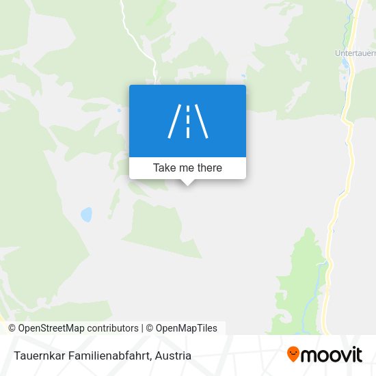 Tauernkar Familienabfahrt map