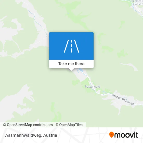 Assmannwaldweg map