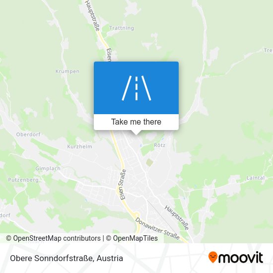 Obere Sonndorfstraße map
