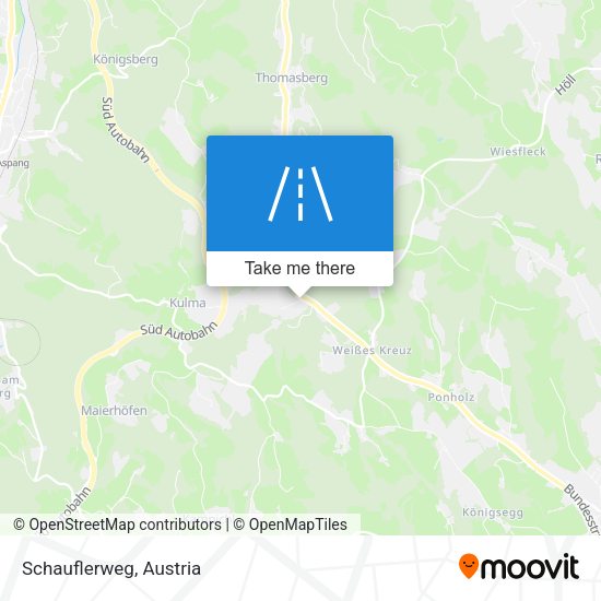 Schauflerweg map