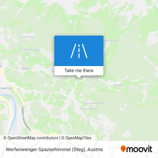 Werfenwenger Spazierhimmel (Steg) map