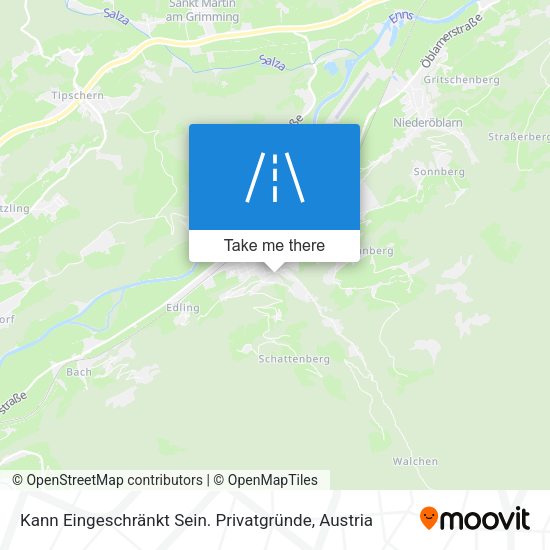 Kann Eingeschränkt Sein. Privatgründe map
