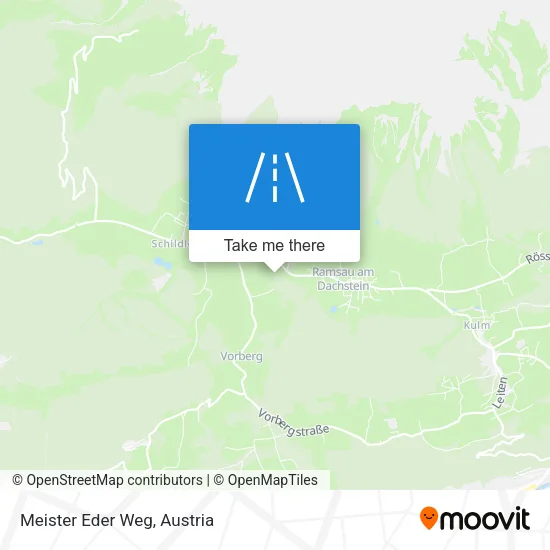 Meister Eder Weg map