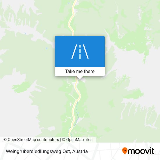 Weingrubersiedlungsweg Ost map