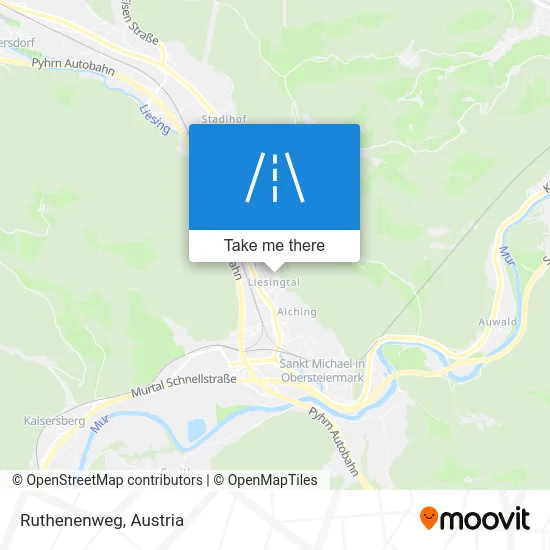 Ruthenenweg map