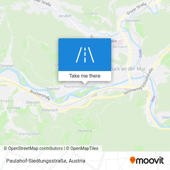 Paulahof-Siedlungsstraße map