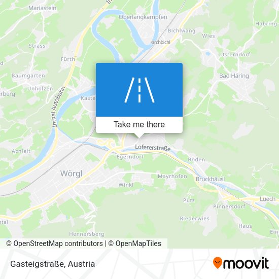 Gasteigstraße map