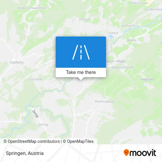 Springen map