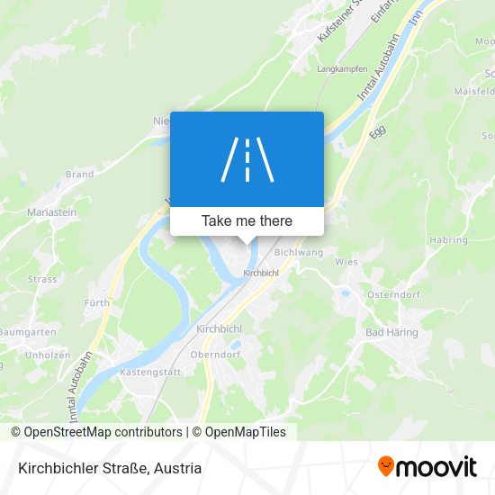 Kirchbichler Straße map