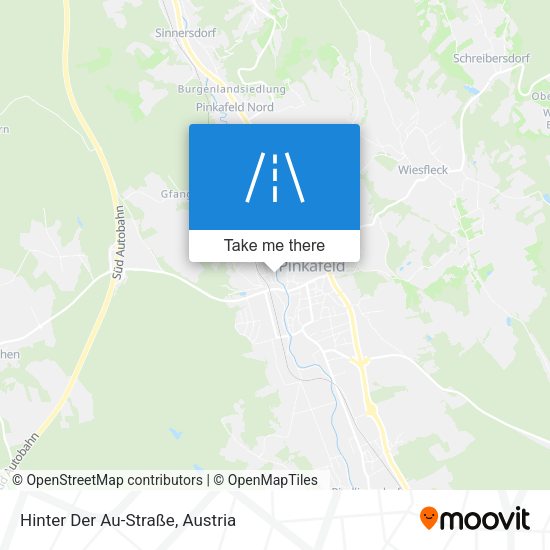 Hinter Der Au-Straße map