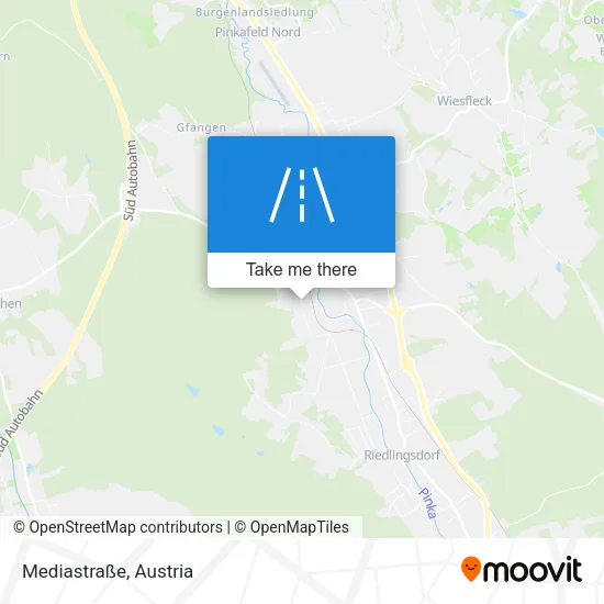 Mediastraße map