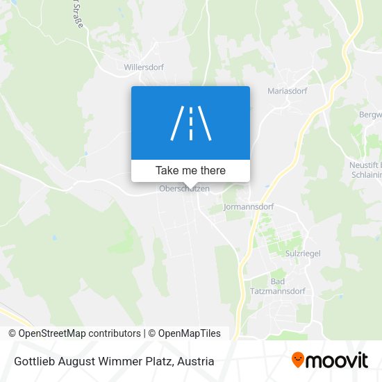 Gottlieb August Wimmer Platz map