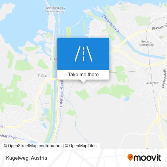 Kugelweg map
