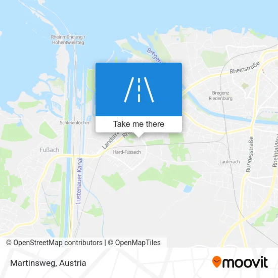 Martinsweg map