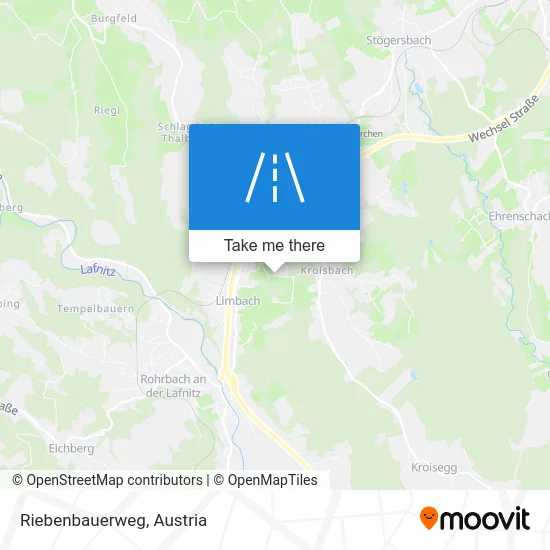 Riebenbauerweg map