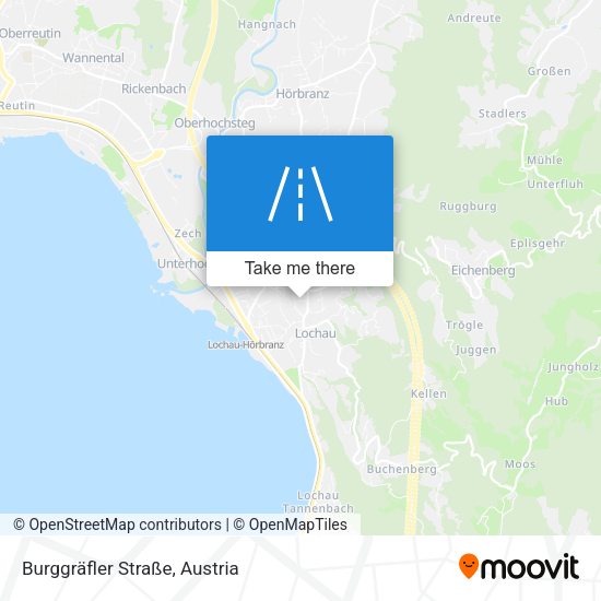 Burggräfler Straße map