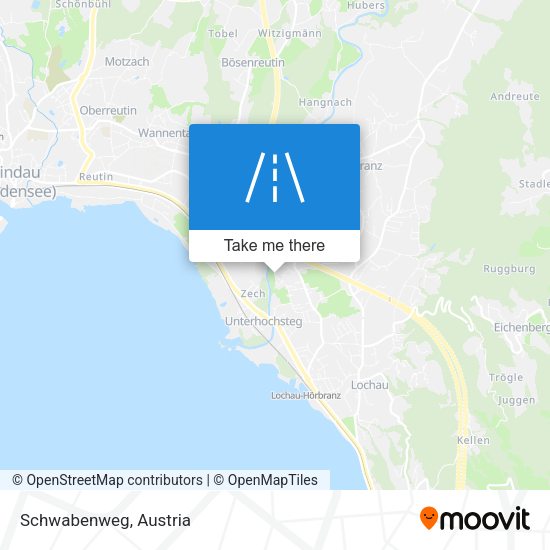 Schwabenweg map