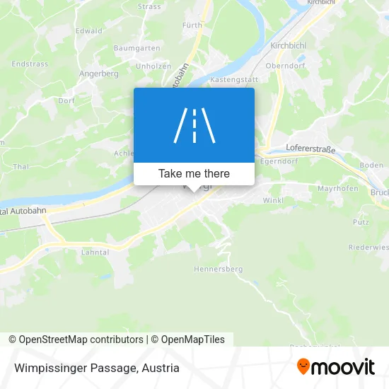 Wimpissinger Passage map