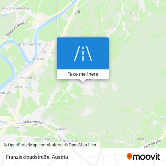 Franziskibadstraße map