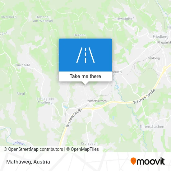 Mathäweg map