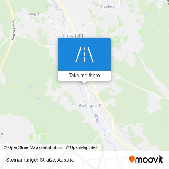 Steinamanger Straße map