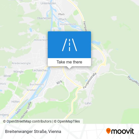 Breitenwanger Straße map