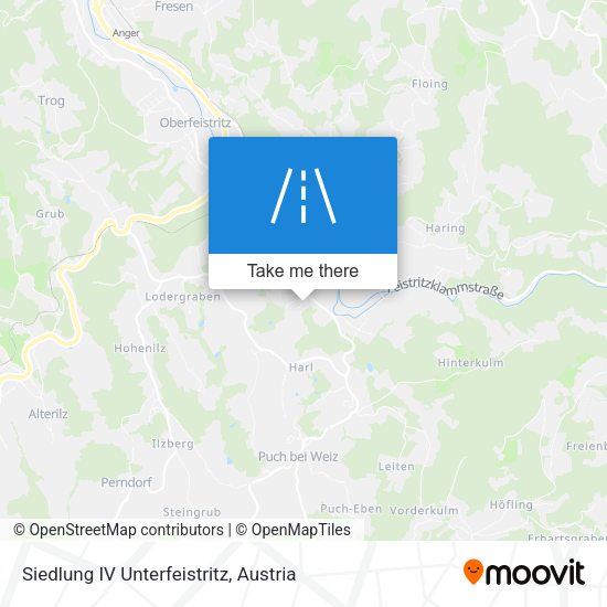 Siedlung IV Unterfeistritz map