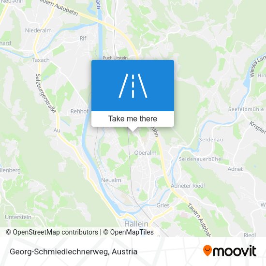 Georg-Schmiedlechnerweg map