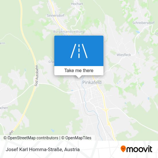 Josef Karl Homma-Straße map