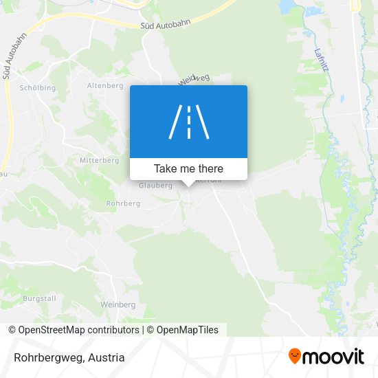 Rohrbergweg map