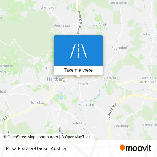 Rosa Fischer-Gasse map