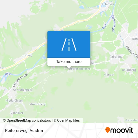 Reitererweg map
