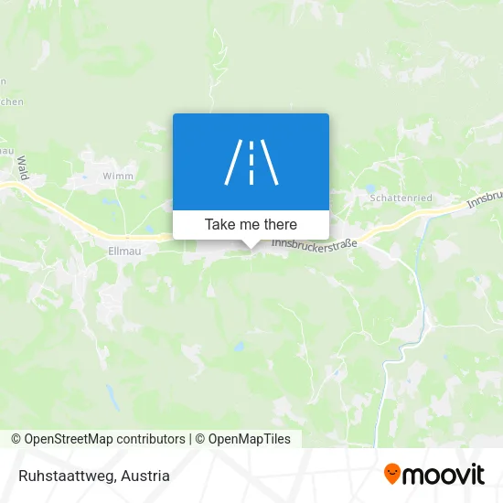 Ruhstaattweg map